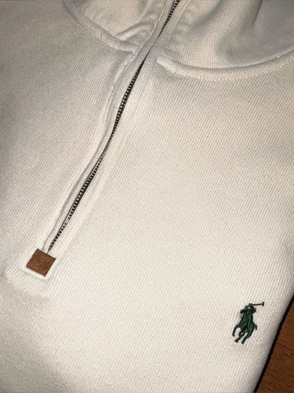 Men’s XLT Ralph Lauren Half-Zip Sweater with Green Pony
